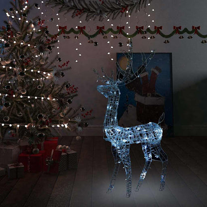 Juldekoration ren akryl 140 LED 128 cm kallvit