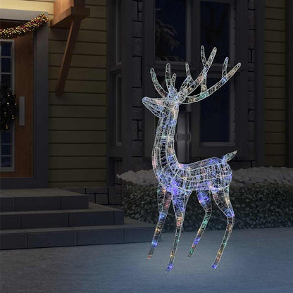 Julren akryl 250 LED 180 cm flerfärgad