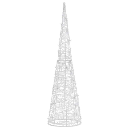 Ljuskon LED pyramid akryl blå 120 cm