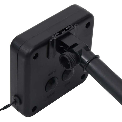 Soldriven ljusslinga 2 st 2x200 lysdioder blå inne/ute