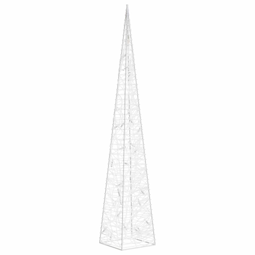 Ljuskon LED akryl blå 60 cm