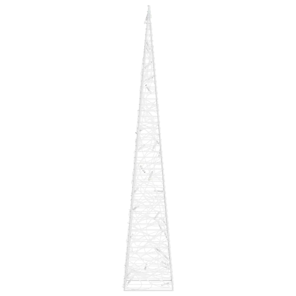 Ljuskon LED akryl blå 60 cm