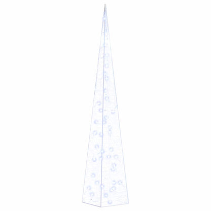 Ljuskon LED akryl blå 90 cm