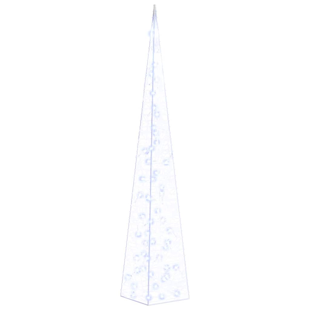 Ljuskon LED akryl blå 120 cm