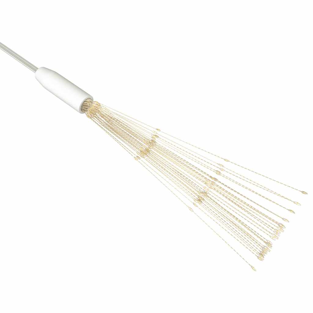 Utomhusbelysning fyrverkerier 10 st varmvit 20cm 1400 lysdioder