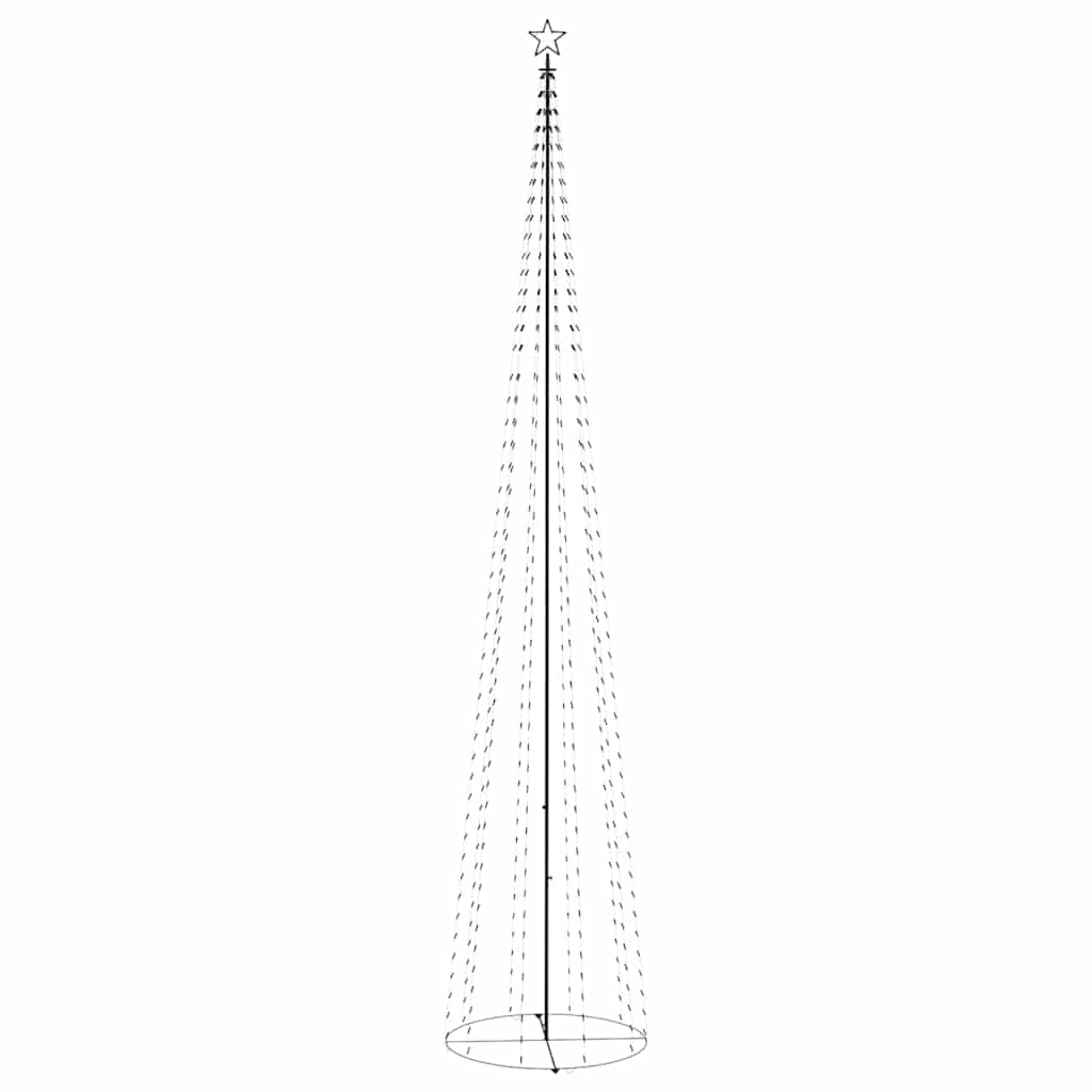 Julgranskon 752 blå LEDs 160x500 cm
