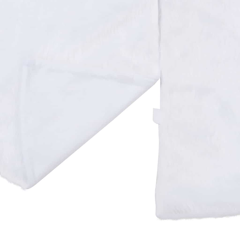 Julgranskjol vit 90 cm fuskpäls
