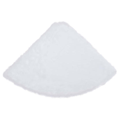 Julgranskjol vit 122 cm fuskpäls