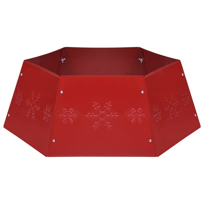 Julgranskrage röd Ø68x25 cm