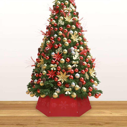 Julgranskrage röd Ø68x25 cm