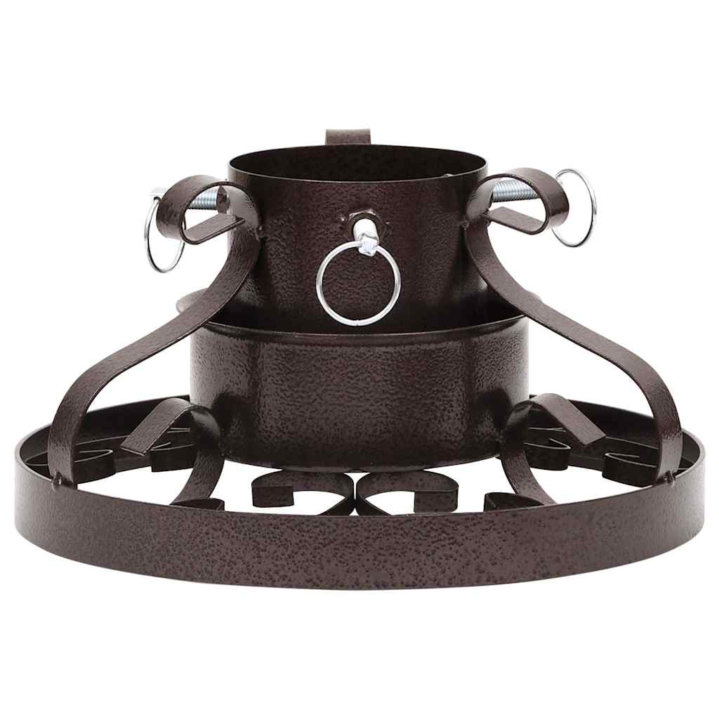 Julgransfot antik koppar 29x29x15,5 cm