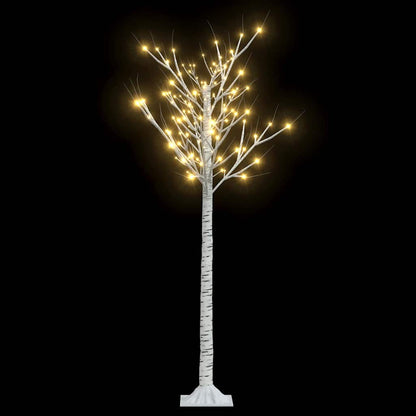 Plastgran 156 LED 1,5 m pil varmvitt ljus inomhus/utomhus