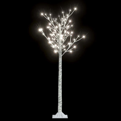 Plastgran 156 LED 1,5 m pil kallvitt ljus inomhus/utomhus