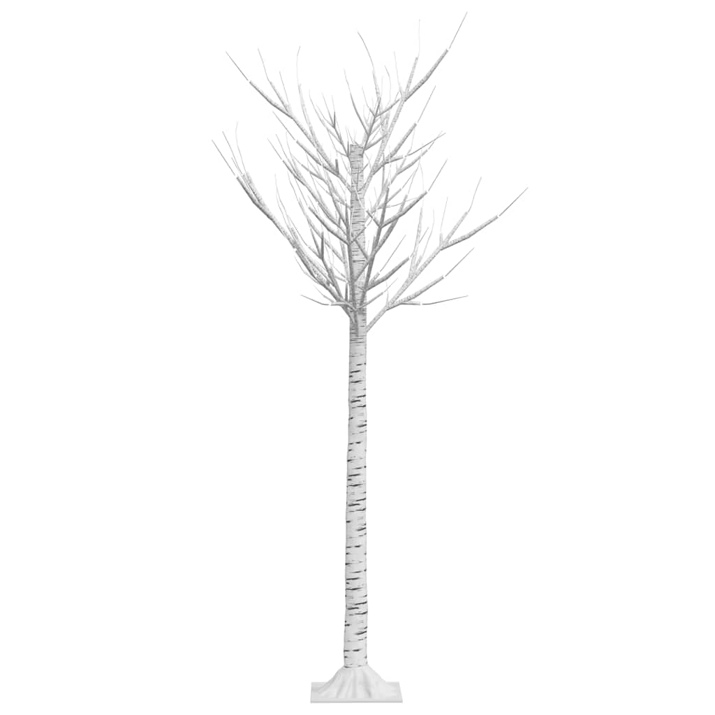Plastgran 156 LED 1,5 m pil kallvitt ljus inomhus/utomhus