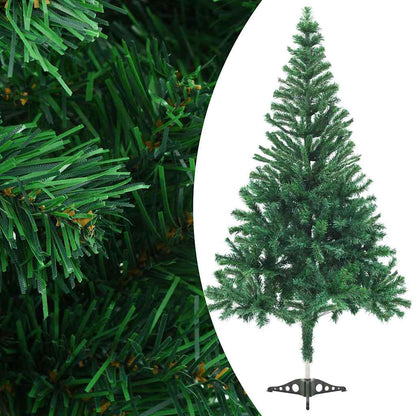 Belyst plastgran med kulor 180 cm 564 grenar