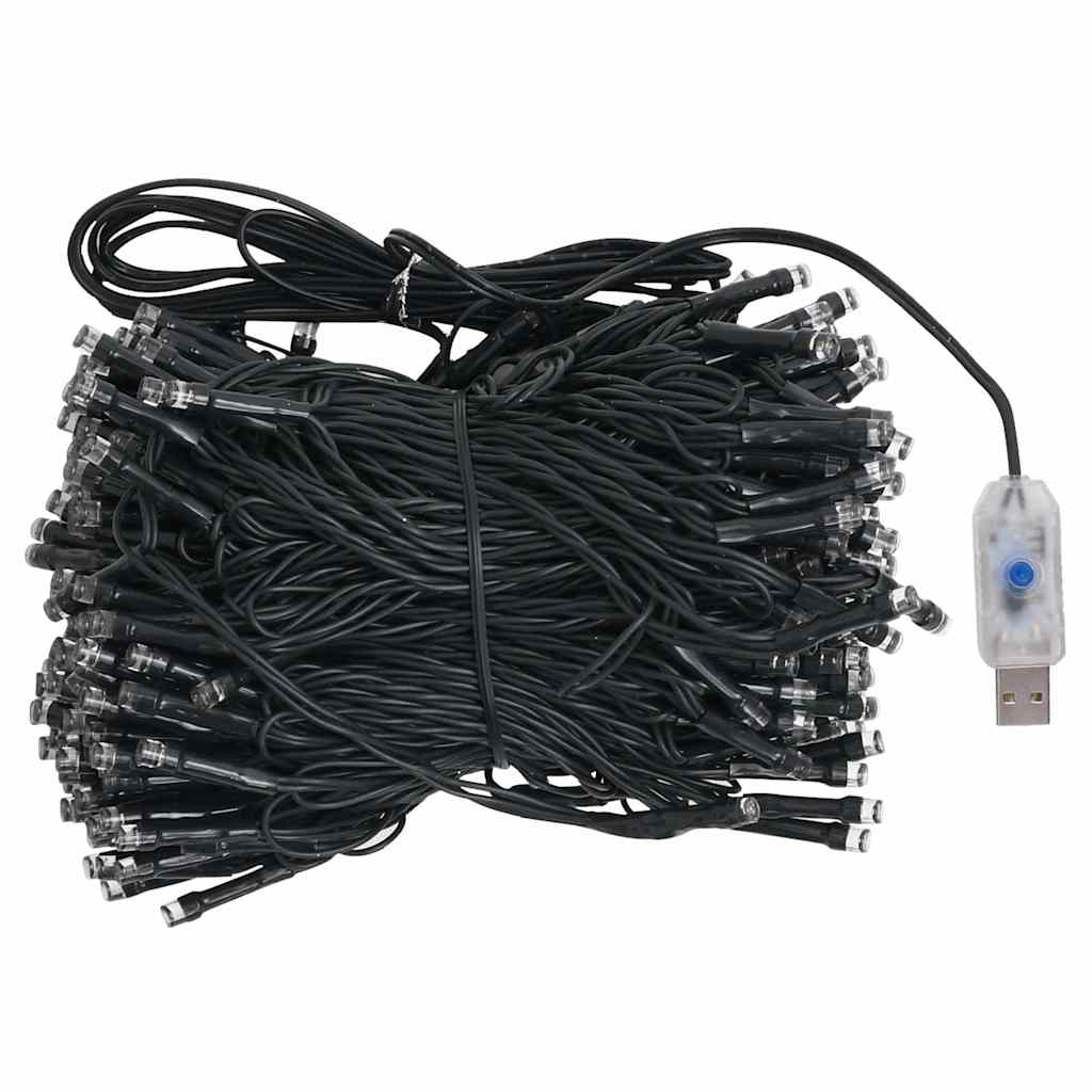 Belyst plastgran med kulor silver 120 cm PET