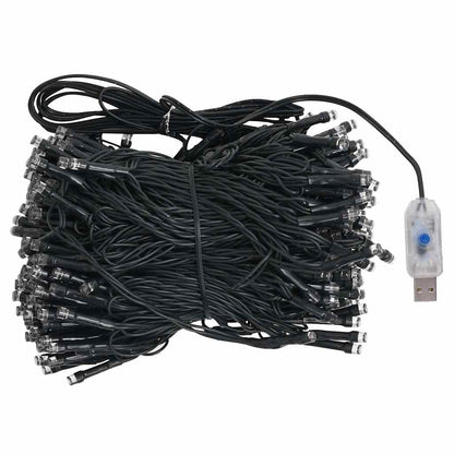 Belyst plastgran med kulor 180 cm grön