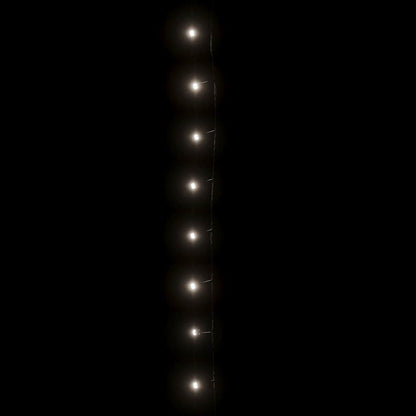Ljusslinga med 300 LED kallvit 30 m PVC