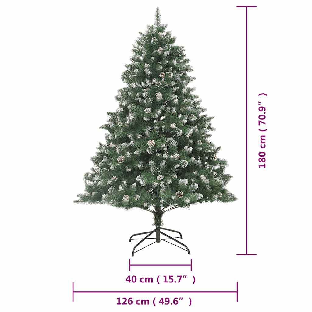 Plastgran med fot 180 cm PVC