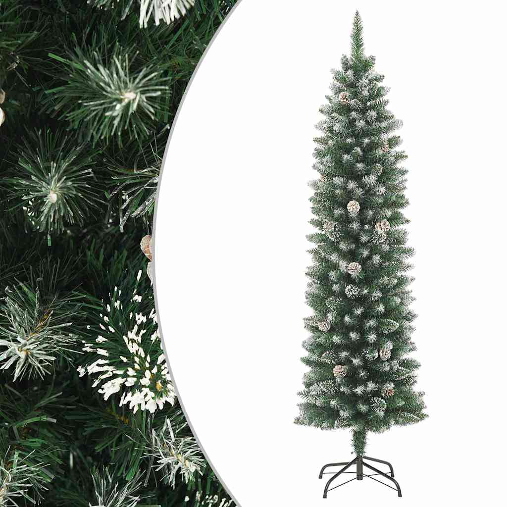 Smal plastgran med fot 240 cm PVC