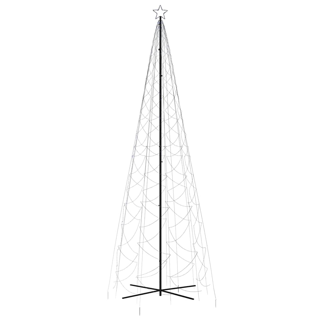 Julgranskon blå 1400 LEDs 160x500 cm