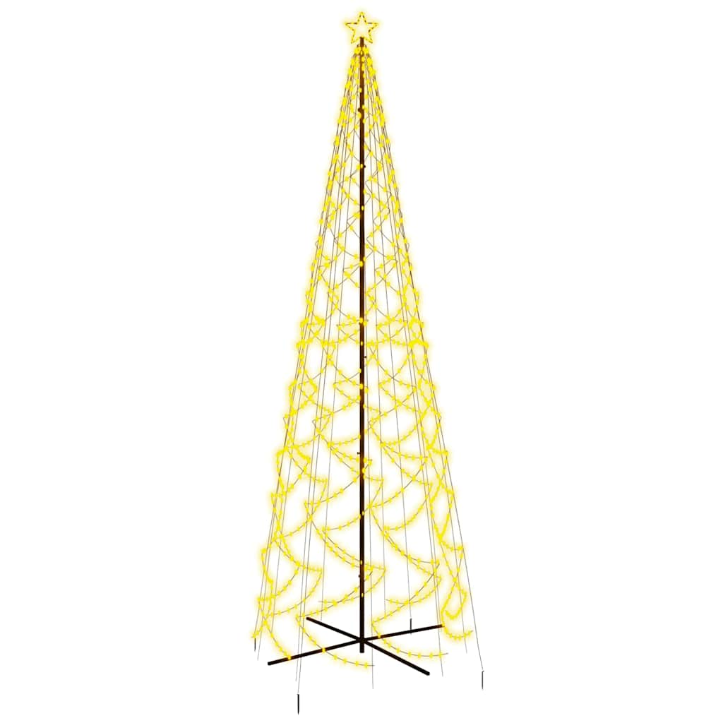 Julgranskon varmvit 1400 LEDs 160x500 cm