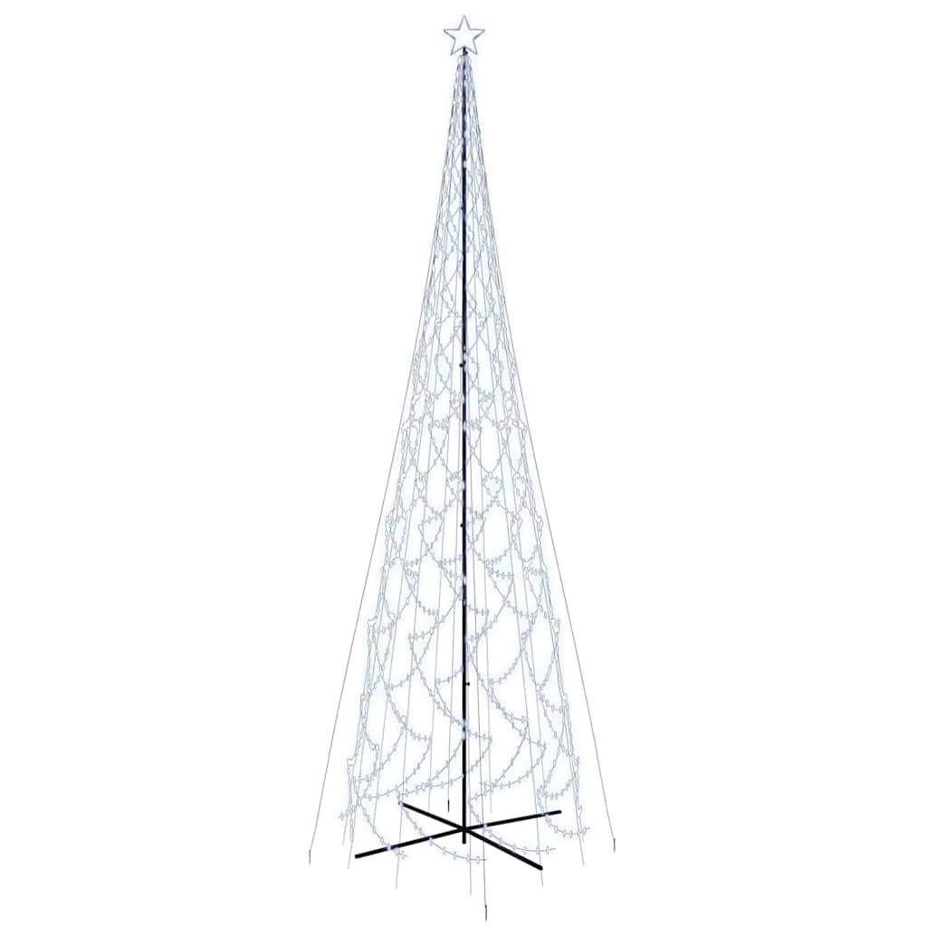 Julgranskon kallvit 3000 LEDs 230x800 cm