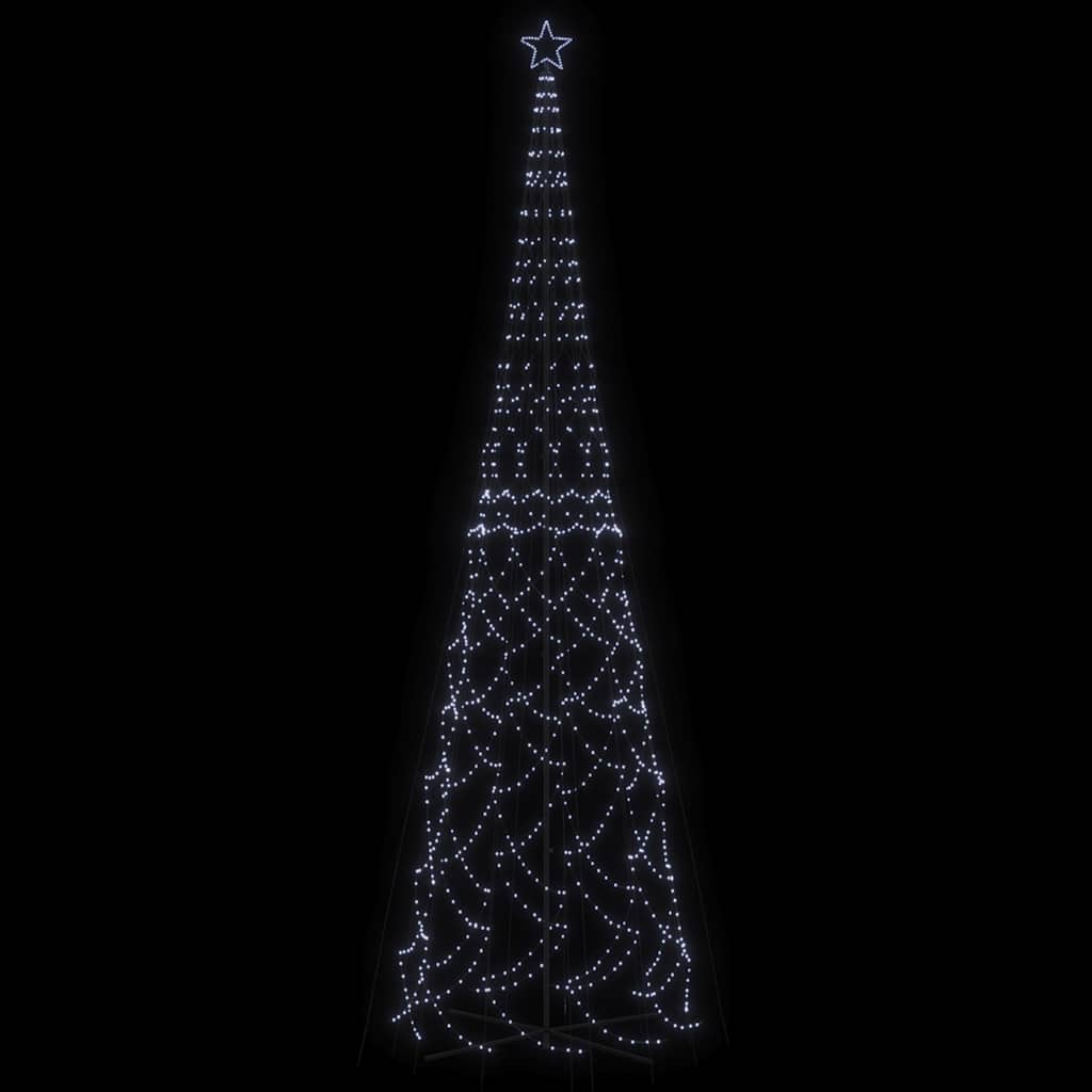 Julgranskon kallvit 3000 LEDs 230x800 cm