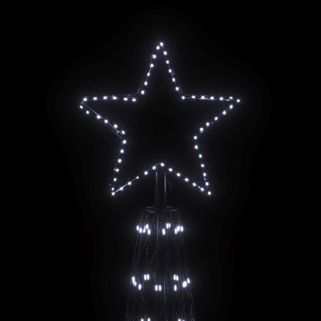 Julgranskon kallvit 3000 LEDs 230x800 cm