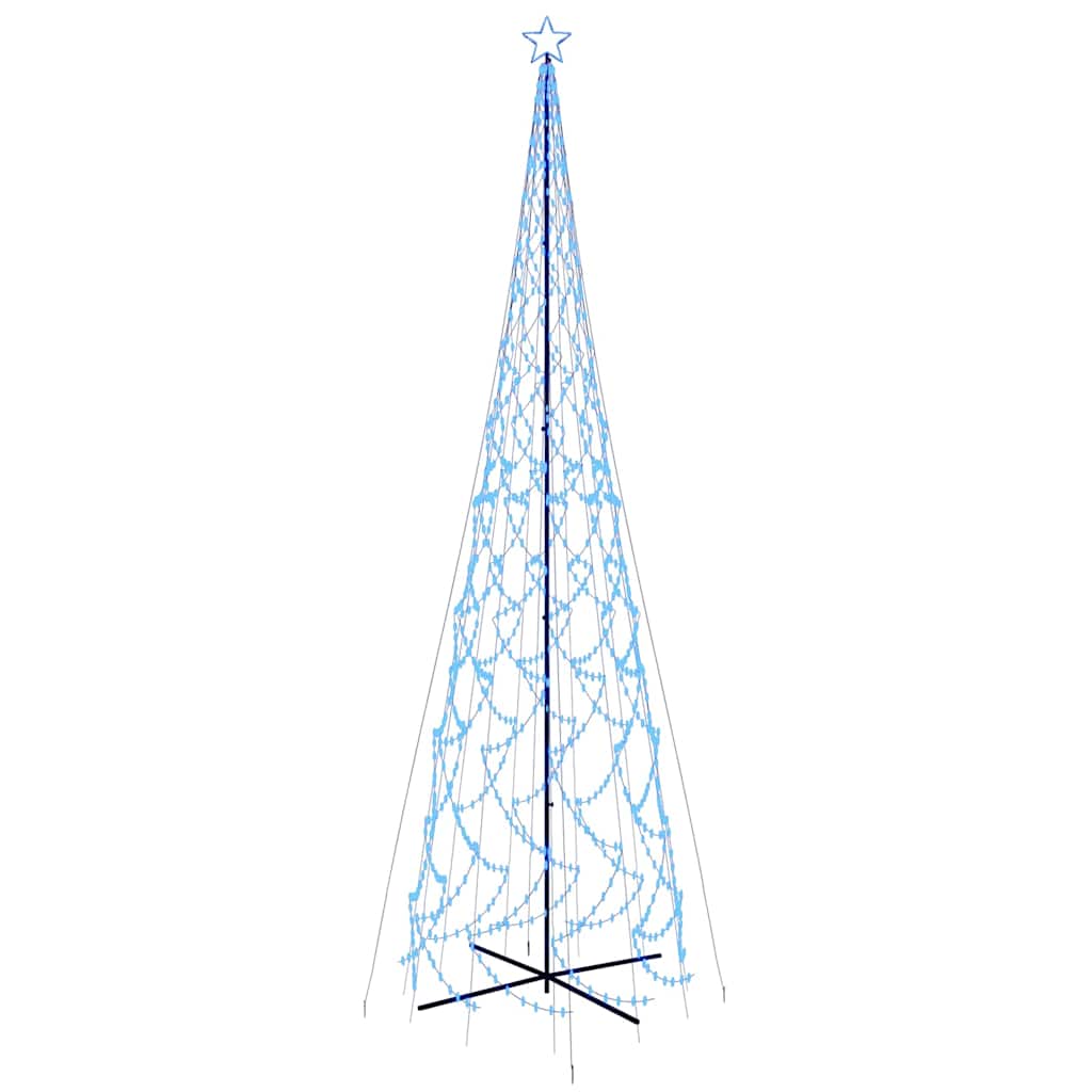 Julgranskon blå 3000 LEDs 230x800 cm