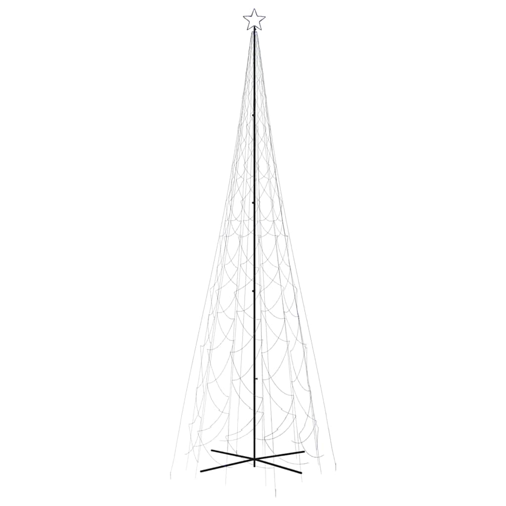 Julgranskon blå 3000 LEDs 230x800 cm