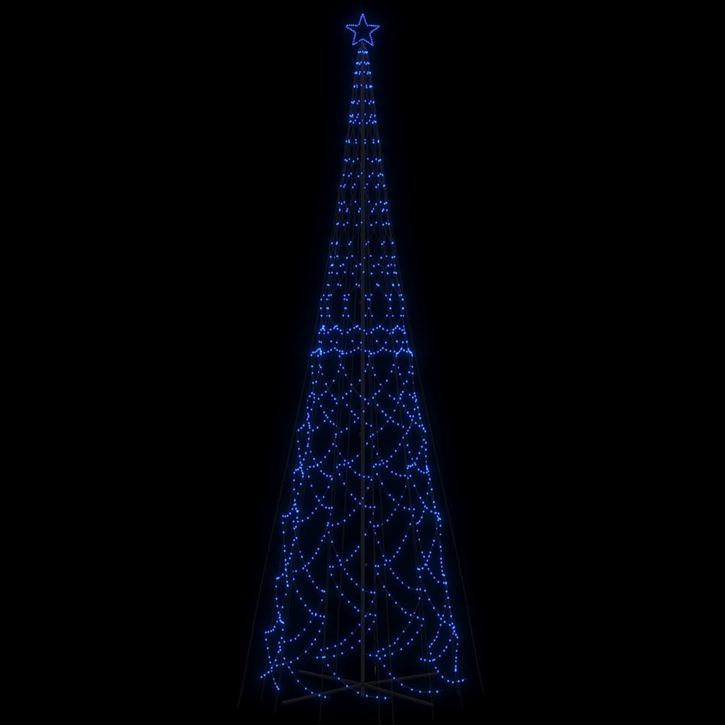 Julgranskon blå 3000 LEDs 230x800 cm