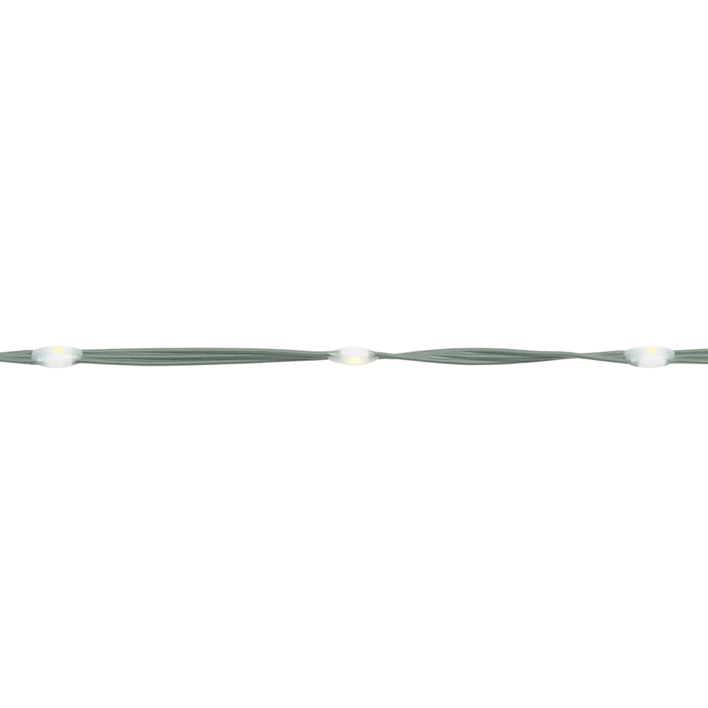 Julgran på flaggstång varmvit 108 LEDs 180 cm