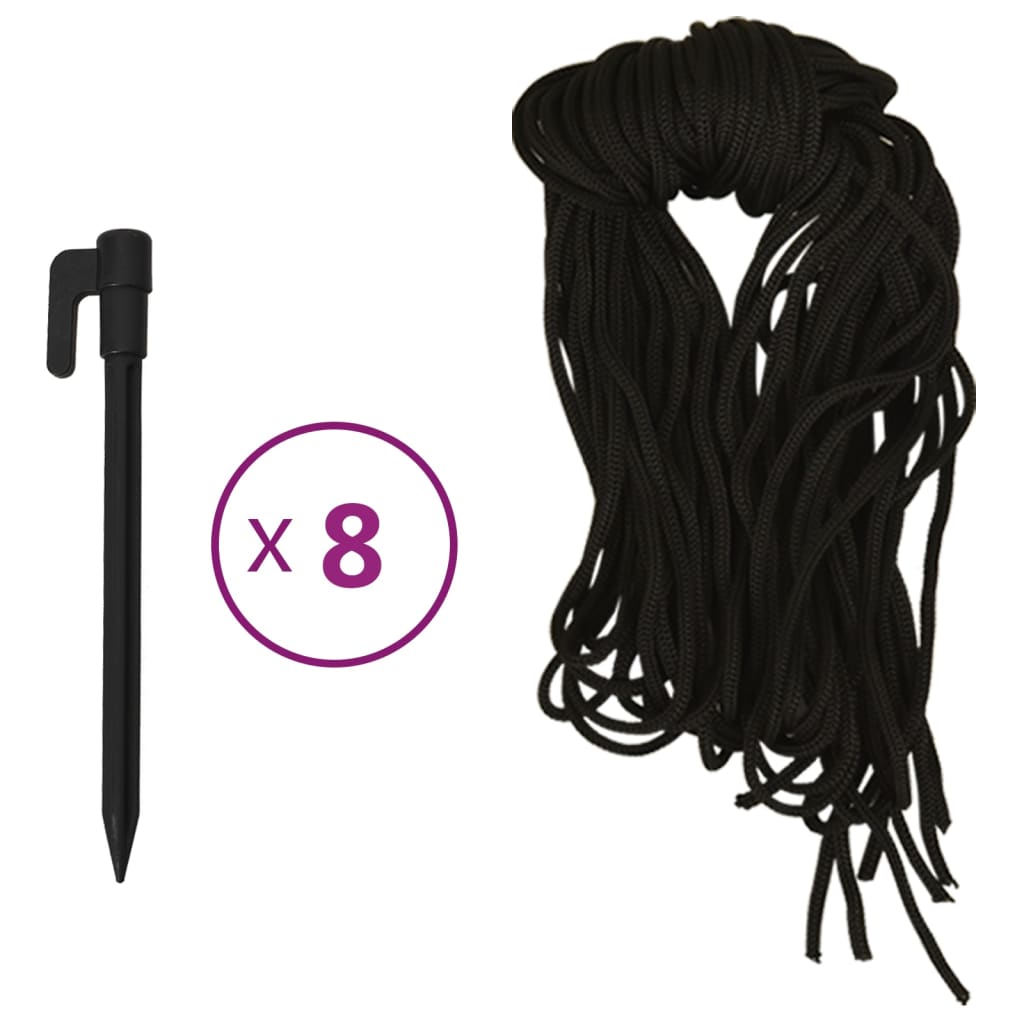 Uppblåsbar snögubbe med LEDs 460 cm