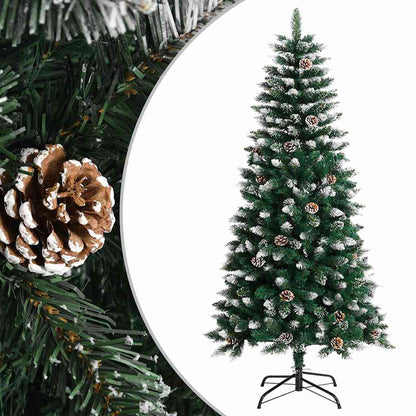 Plastgran med fot grön 120 cm PVC