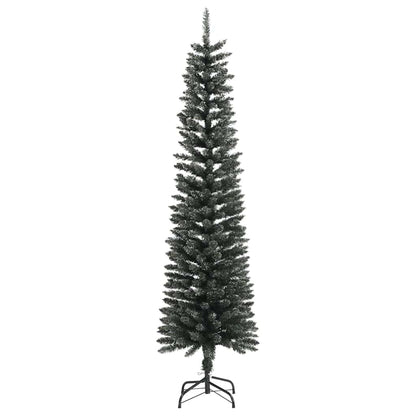 Smal plastgran med fot grön 180 cm PVC