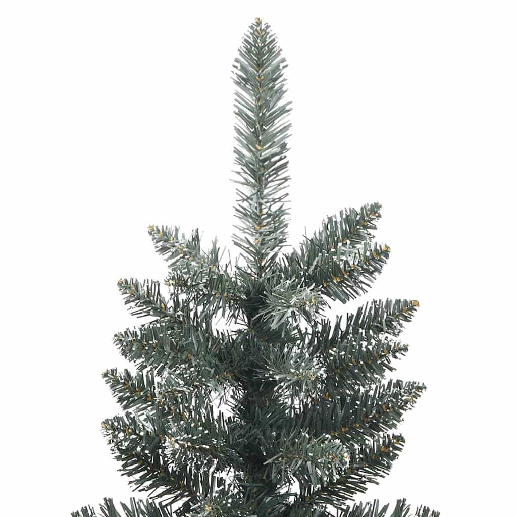 Smal plastgran med fot grön 240 cm PVC