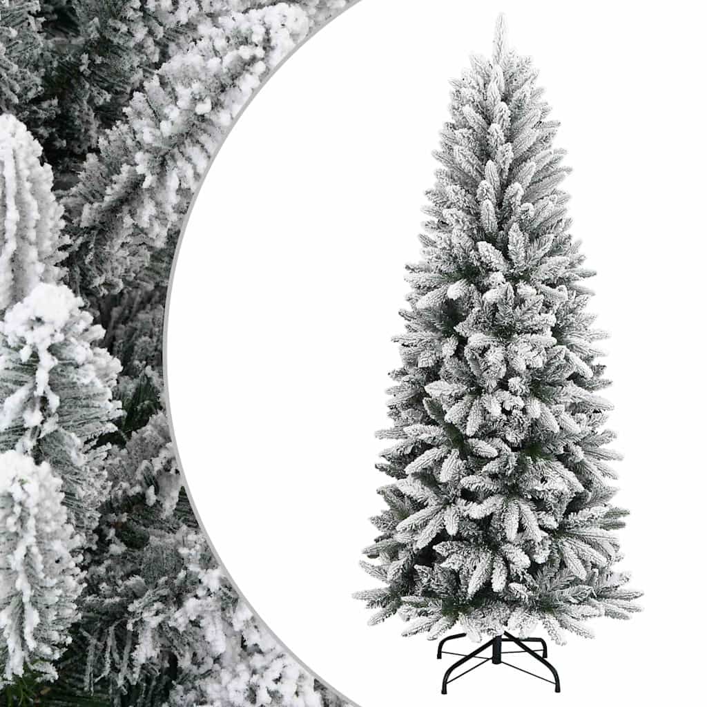 Plastgran med snö 240 cm PVC&PE