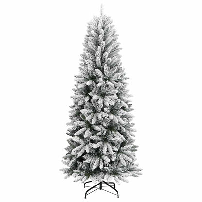 Plastgran med snö 240 cm PVC&PE