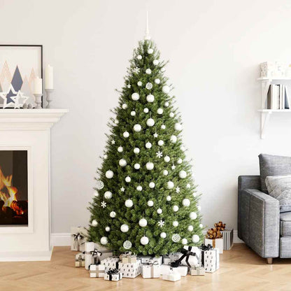 Julgranskulor 111 delar vit polystyren