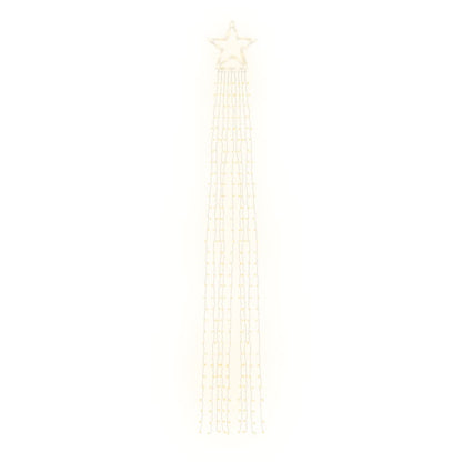 Julgransbelysning 320 LED varmvit 375 cm