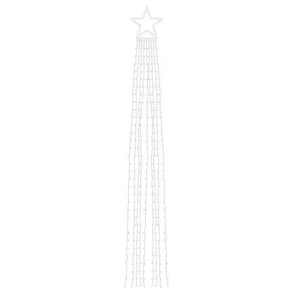 Julgransbelysning 320 LED varmvit 375 cm