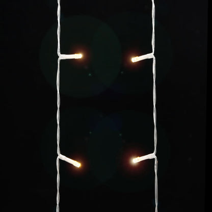 Julgransbelysning 320 LED varmvit 375 cm