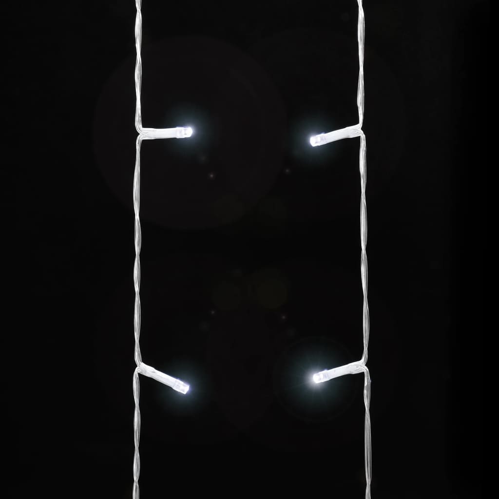 Julgransbelysning 320 LED kallvit 375 cm