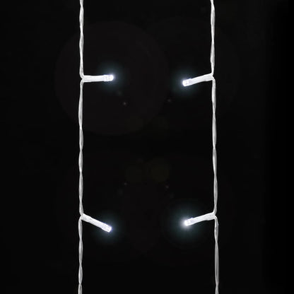 Julgransbelysning 320 LED kallvit 375 cm