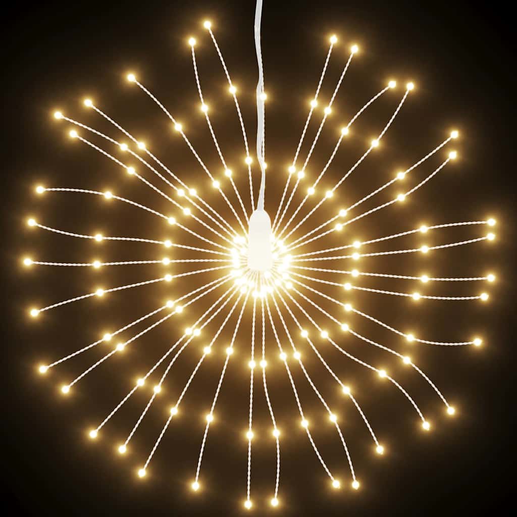 Julbelysning 140 LED varmvit 17 cm