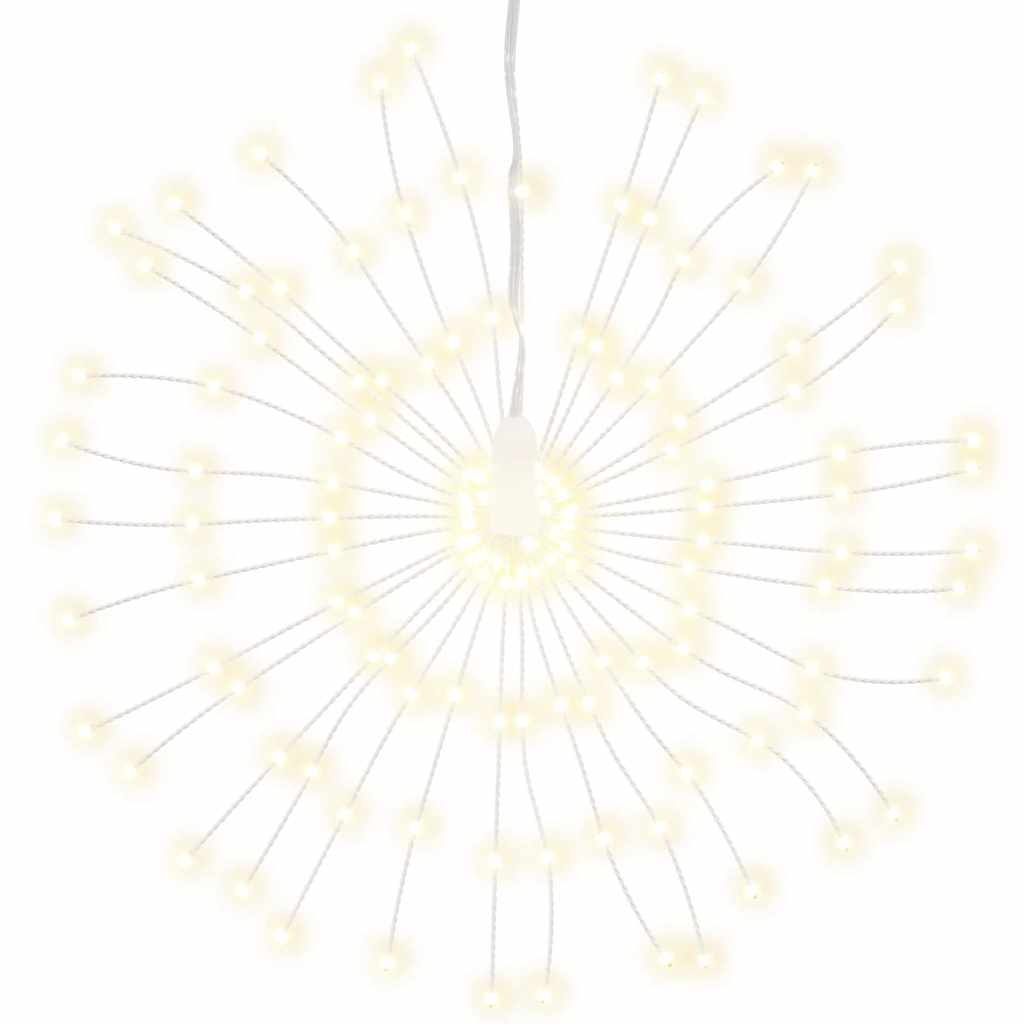 Julbelysning 4 st 140 LED varmvit 17 cm
