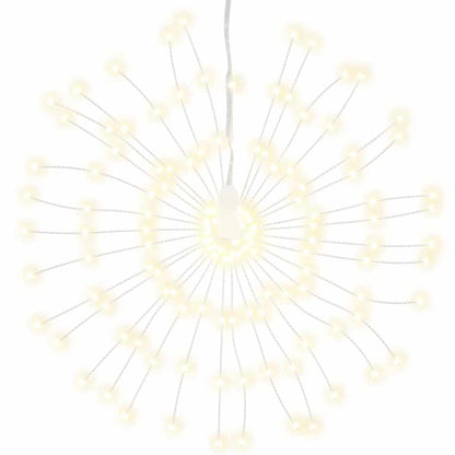 Julbelysning 4 st 140 LED varmvit 17 cm