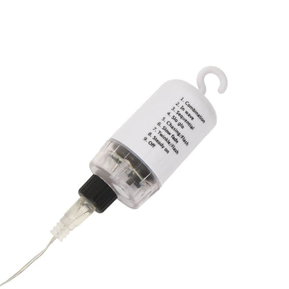 Julbelysning 4 st 140 LED varmvit 17 cm