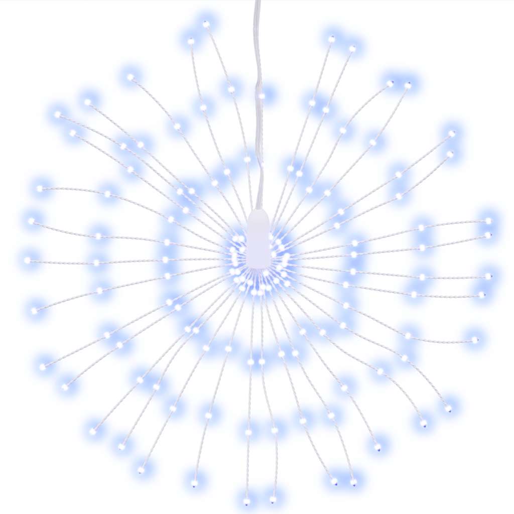 Julbelysning 140 LED kallvit 17 cm